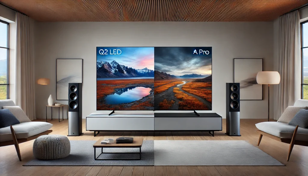 مقایسه تلویزیون شیائومی 65 اینچ Q2 و AProکدام گزینه بهتر است؟